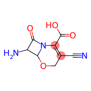 5-Oxa-1-azabicyclo[4.2.0]oct-2-ene-2-carboxylicacid,7-amino-3-cyano-8-oxo-,