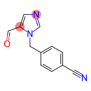 4-((5-formyl-1H-imidazol-1-yl)methyl)benzonitrile