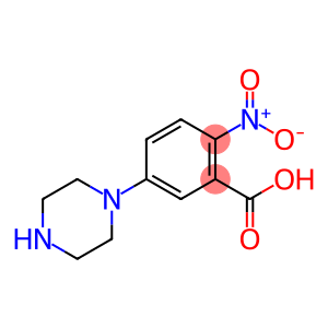2-硝基-5-哌嗪-1-基-苯甲酸