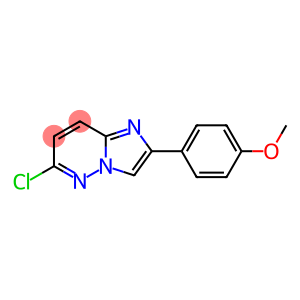 Imidazo[1,2-b]pyridazine, 6-chloro-2-(4-methoxyphenyl)-