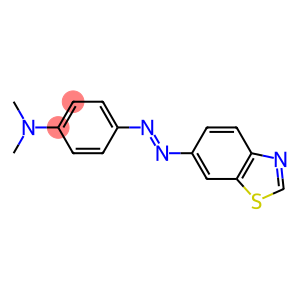 N,N-dimethyl-4-(6-benzothiazolylazo)aniline
