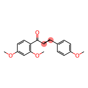 2-Propen-1-one, 1-(2,4-dimethoxyphenyl)-3-(4-methoxyphenyl)-