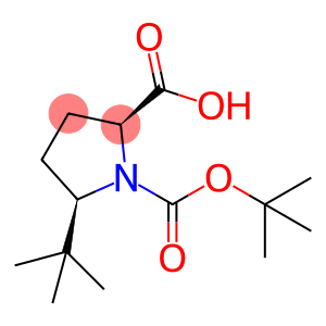 (2S,5R)-1-(tert-Butoxycarbonyl)-5-tert-butylpyrrolidine-2-carboxylic acid