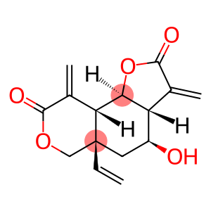 2H-Furo(2,3-F)(2)benzopyran-2,8(3H)-dione, 5A-ethenyloctahydro-4-hydroxy-3,9-bis(methylene)-, (3ar,4S,5ar,9ar,9br)-
