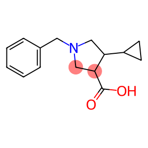 3-Pyrrolidinecarboxylic acid, 4-cyclopropyl-1-(phenylmethyl)-