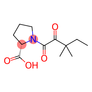 L-Proline, 1-(3,3-dimethyl-1,2-dioxopentyl)-