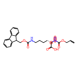 N-alpha-Allyloxycarbonyl-N-epsilon-2-Fmoc-L-lysine