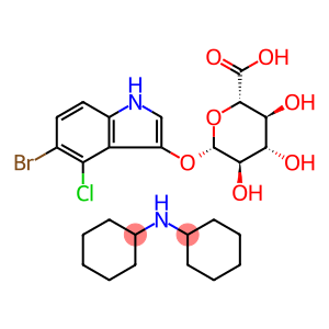 5-溴-4-氯-3-吲哚基-β-D-葡萄糖醛酸苷环己基胺盐