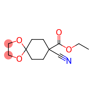 ethyl 8-cyano-1,4-dioxaspiro[4.5]decane-8-carboxylate