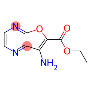 Furo[2,3-b]pyrazine-6-carboxylic acid, 7-amino-, ethyl ester (9CI)