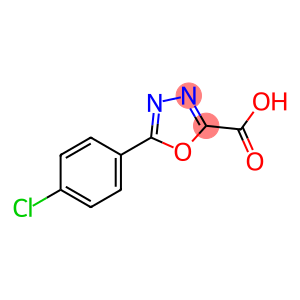 5-(4-Chlorophenyl)-1,3,4-oxadiazole-2-carboxylic Acid