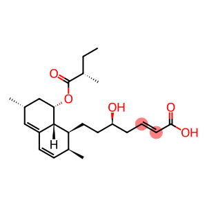 [1S-[1α(2E,5S*),2α,6β,8β(R*),8aα]] 7-[1,2,6,7,8,8a-Hexahydro-2,6-diMethyl-8-(2-Methyl-1-oxobutoxy)-1-naphthalenyl]-5-hydroxy-2-heptenoic Acid SodiuM Salt