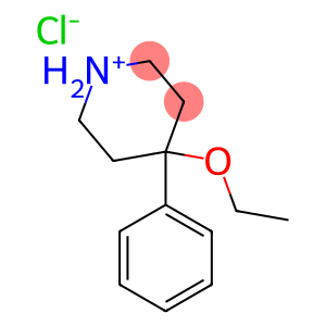 4-乙氧基-4-苯基哌啶鎓氯化物
