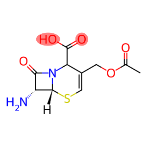 5-Thia-1-azabicyclo[4.2.0]oct-3-ene-2-carboxylic acid, 3-[(acetyloxy)methyl]-7-amino-8-oxo-, [6R-(6α,7β)]- (9CI)