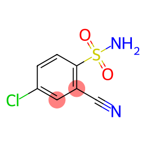 4-chloro-2-cyanobenzenesulfonamide