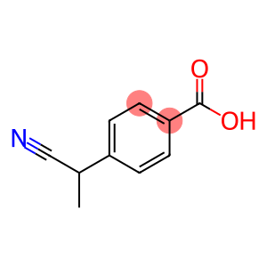 4-(1-cyan-aethyl)-benzoesaeure