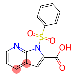 1-Benzenesulfonyl-1H-pyrrolo-[2,3-b]pyridine-2-carboxylic acid