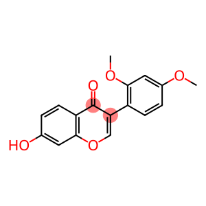 4H-1-Benzopyran-4-one, 3-(2,4-dimethoxyphenyl)-7-hydroxy-
