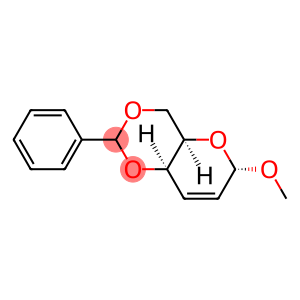 1-O-Methyl-4-O,6-O-benzylidene-2,3-dideoxy-α-D-threo-2-hexenopyranose