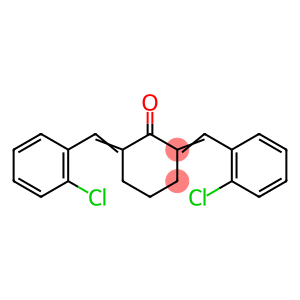 2,6-bis(o-chlorobenzylidene)cyclohexan-1-one