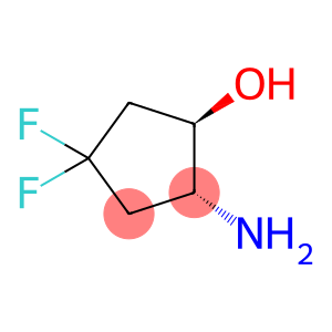 Cyclopentanol, 2-amino-4,4-difluoro-, (1R,2R)-rel-