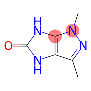 Imidazo[4,5-c]pyrazol-5(1H)-one,  4,6-dihydro-1,3-dimethyl-