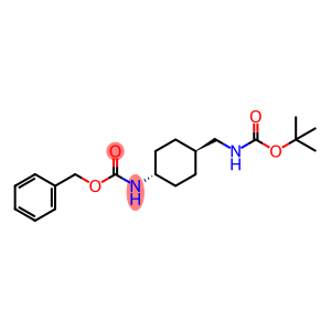 Carbamic acid,[trans-4-[[[(1,1-dimethylethoxy)carbonyl]amino]methyl]cyclohexyl]-, phenylmethyl ester