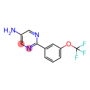 2-(3-(Trifluoromethoxy)phenyl)pyrimidin-5-amine
