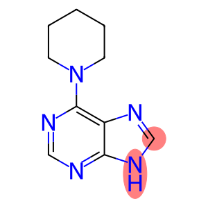 6-(哌啶-1-基)-9H-嘌呤