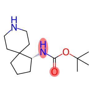 Carbamic acid, N-(1R)-8-azaspiro[4.5]dec-1-yl-, 1,1-dimethylethyl ester