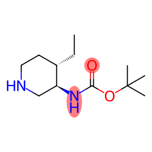 tert-butyl N-[(3R,4S)-4-ethyl-3-piperidyl]carbamate
