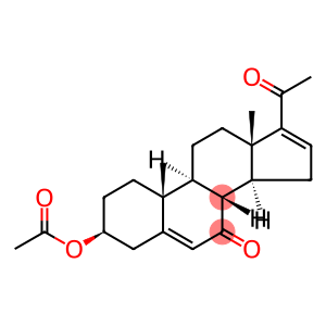 (3S,8R,9S,10R,13S,14S)-17-Acetyl-10,13-dimethyl-7-oxo-2,3,4,7,8,9,10,11,12,13,14,15-dodecahydro-1H-cyclopenta[a]phenanthren-3-yl acetate