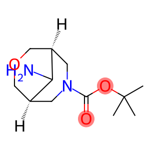 (1R,5S,9S)-叔-丁基 9-氨基-3-氧杂-7-氮杂二环[3.3.1]壬烷-7-甲酸基酯
