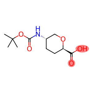 (2R, 5S)-5-tert-Butoxycarbonylamino-tetrahydro-pyran-2-carboxylic acid