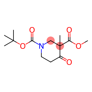 1-叔丁基3-甲基3-甲基-4-氧杂哌啶-1,3-二羧酸