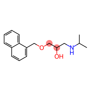 2-Propanol, 1-(isopropylamino)-3-(1-naphthylmethoxy)-