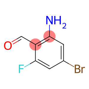 2-Amino-4-bromo-6-fluoro-benzaldehyde