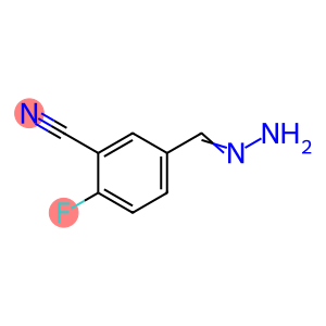 Benzonitrile, 5-carbonohydrazonoyl-2-fluoro-