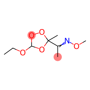 Ethanone, 1-(5-ethoxy-3-methyl-1,2,4-trioxolan-3-yl)-, O-methyloxime (9CI)
