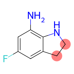 1H-Indol-7-amine,5-fluoro-2,3-dihydro-(9CI)