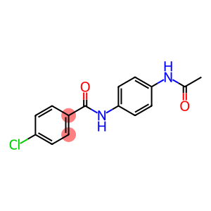 N-[4-(acetylamino)phenyl]-4-chlorobenzamide