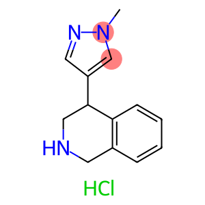 4-(1-甲基-1H-吡唑-4-基)-1,2,3,4-四氢异喹啉二盐酸盐
