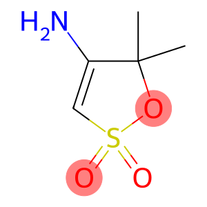 4-amino-5,5-dimethyl-5H-1,2-oxathiole 2,2-dioxide