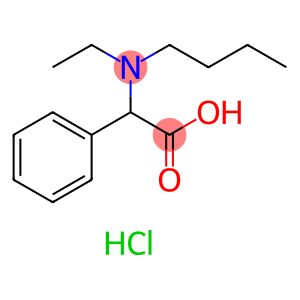 2-[BUTYL(ETHYL)AMINO]-2-PHENYLACETIC ACID HCL