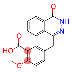 Benzoic acid, 5-[(3,4-dihydro-4-oxo-1-phthalazinyl)methyl]-2-methoxy-
