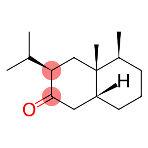 2(1H)-Naphthalenone, octahydro-4a,5-dimethyl-3-(1-methylethyl)-, (3R,4aR,5S,8aR)-