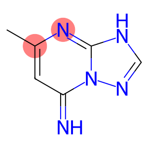 [1,2,4]Triazolo[1,5-a]pyrimidin-7(3H)-imine,5-methyl-(9CI)
