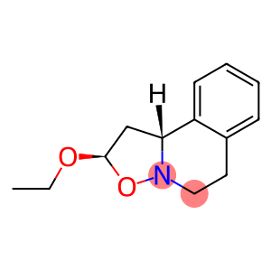 2H-Isoxazolo[3,2-a]isoquinoline, 2-ethoxy-1,5,6,10b-tetrahydro-, (2R,10bR)-rel-
