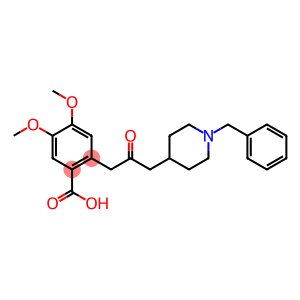 4,5-DiMethoxy-2-[2-oxo-3-[1-(phenylMethyl)-4-piperidinyl]propyl]benzoic Acid