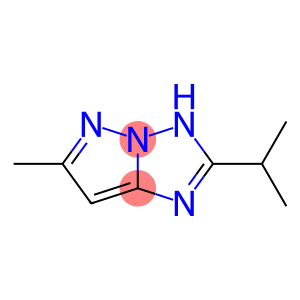 3H-Pyrazolo[1,5-b][1,2,4]triazole, 6-methyl-2-(1-methylethyl)-